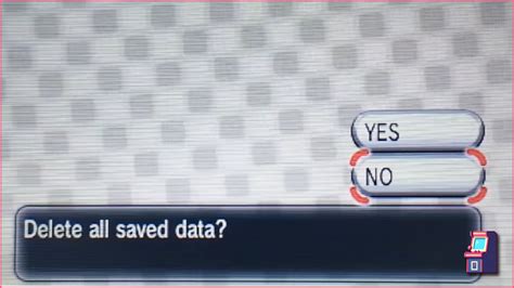 how do you reset pokemon x